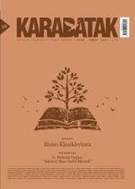 Karabatak İki Aylık Edebiyat ve Sanat Dergisi Ocak-Şubat 2018 Sayı:36
