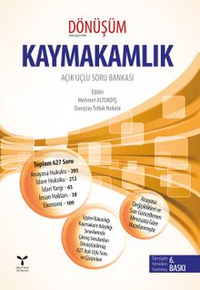 Dönüşüm Kaymakamlık  Açık Uçlu Soru Bankası - Mehmet Altundiş