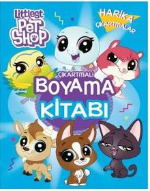 Littlest Pet Shop Çıkartmalı Boyama Kitabı