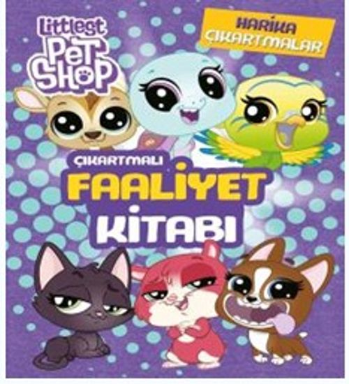 Littlest Pet Shop Çıkartmalı Faaliyet Kitabı