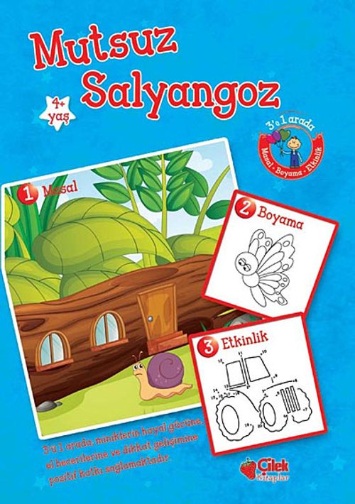 Mutsuz Salyangoz (Masal-Boyama-Etkinlik)