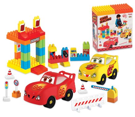 Araba Yarışı Bloklar 41 Parça (01933)