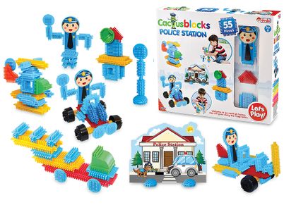 Kaktüs Blok Polis 55 Parça (03307)