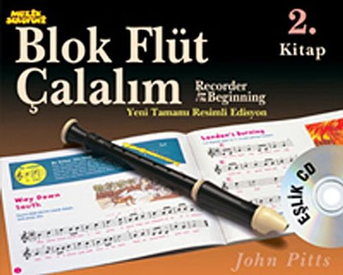 Müzik Serüveni-Blok Flüt Çalalım 2.Kitap (Cd İlaveli)