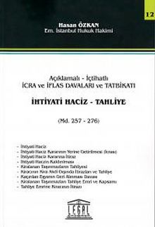 İhtiyati Haciz - Tahliye & Açıklamalı-İçtihatlı İcra ve İflas Davaları ve Tatbikatı - Hasan Özkan