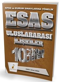 KPSS Esas Uluslararası İlişkiler  10 Çözümlü Deneme