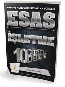 KPSS Esas İşletme 10 Çözümlü Deneme 