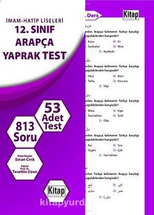 12. Sınıf Arapça Yaprak Test - Sinan Cırık