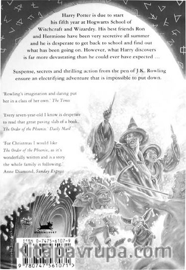 Harry Potter and the Order of the Phoenix (J. K. Rowling) Fiyatı