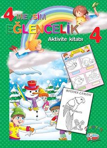 4 Mevsim Eğlencelik Aktivite Kitabı -4