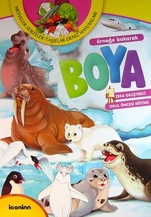 Meyveler-Sebzeler-Taşıtlar-Deniz Hayvanları Örneğe Bakarak Boya (Zeka Geliştirici-Okul Öncesi Eğitimi)