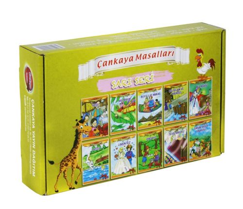 Çankaya Masalları Sarı Seri (10 Kitap+Soru Kitapçığı) 