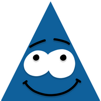 Neşeli Mavi Üçgen