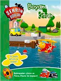 Şehrin Bıdıkları - Boyama Kitabı -1