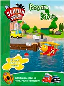 Şehrin Bıdıkları - Boyama Kitabı -1