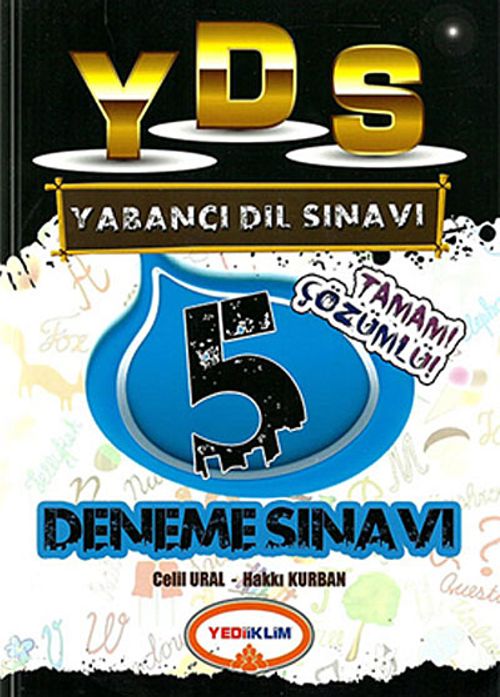 YDS Tamamı Çözümlü 5 Deneme Sınavı