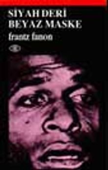 Siyah Deri Beyaz Maske