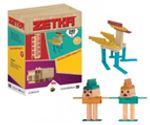 Zetka 240 Doğal+Renkli Ahşap Parça