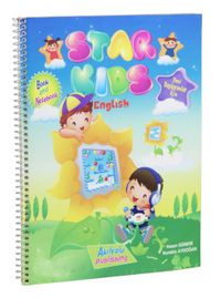 Star Kids Yeni Başlayanlar İçin İngilizce Kitap ve Defter