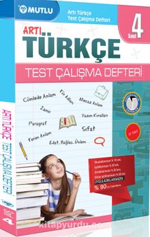 4. Sınıf Artı Türkçe Test Çalışma Defteri