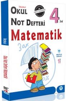4. Sınıf Sınıf İlkokul Not Defteri Matematik