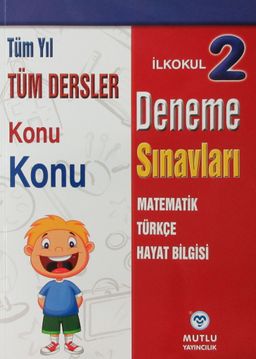 2. Sınıf Tüm Yıl Tüm Dersler Konu Konu Deneme Sınavları