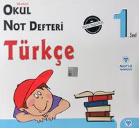 1. Sınıf Okul Not Defteri Türkçe