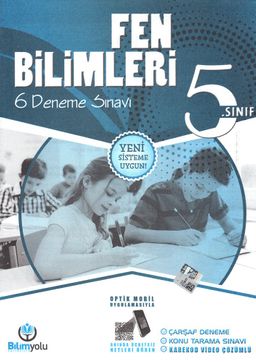 5. Sınıf Fen Bilimleri 6 Deneme Sınavı 