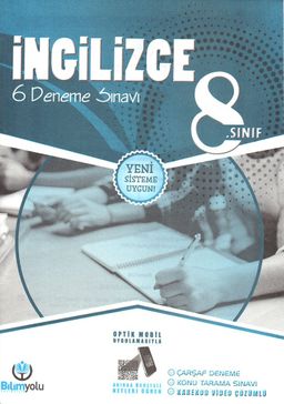8. Sınıf İngilizce 6 Deneme Sınavı (Yeni Sistem)