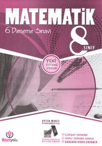 8. Sınıf Matematik 6 Deneme Sınavı (Yeni Sistem)