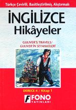 Gülverin Seyahatleri İngilizce Öğrenenler İçin Türkçe Tercümeli Basitleştirilmiş Hikayeler (Derece 4)&&