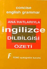 İngilizce Dilbilgisi Özeti
