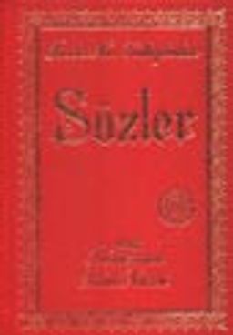 Sözler (büyük boy-sırtı deri bez cilt)