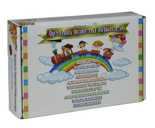 Öykülerle Toplumsal Değerlerimiz Seti (10 Kitap+Soru Kitapçığı) 