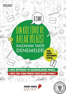 8. Sınıf Din Kültürü ve Ahlak Bilgisi Kazanım Takip Denemeleri