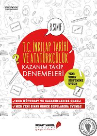 8. Sınıf T.C. İnkılap Tarihi ve Atatürkçülük Kazanım Takip Denemeleri