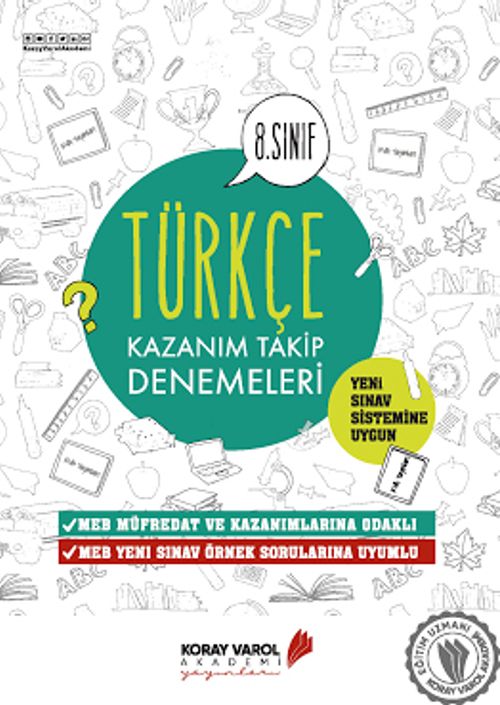 8. Sınıf Türkçe Kazanım Takip Denemeleri