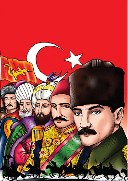 Şanlı Türk Devletleri Hun İmparatorluğun'dan Türkiye Cumhuriyeti'ne