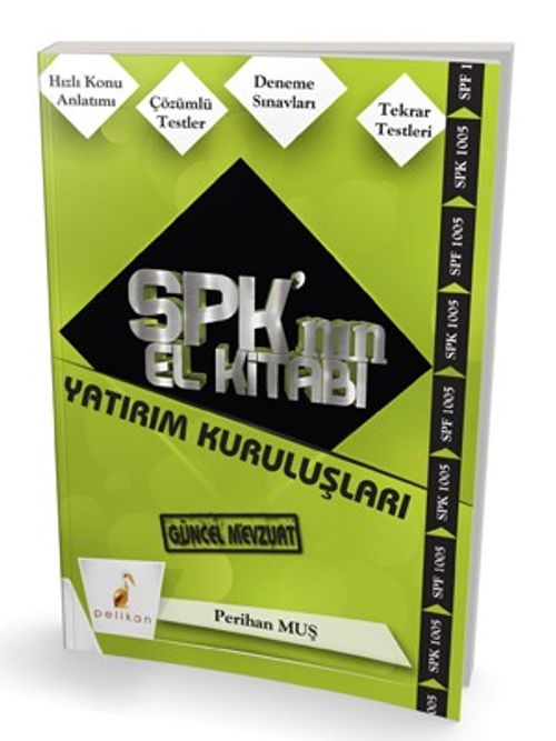 SPK´nın El Kitabı Yatırım Kuruluşları 1005