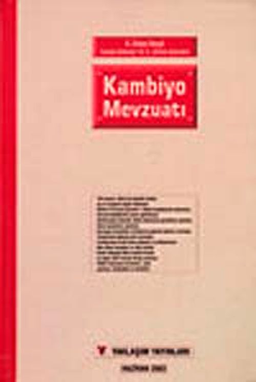 Kambiyo Mevzuatı
