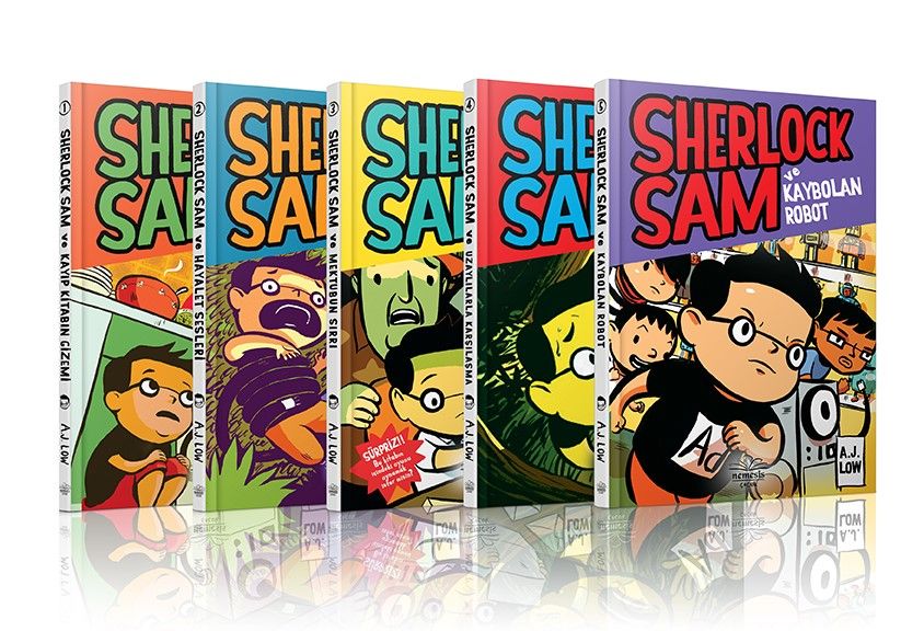 Sherlock Sam Serisi (Ciltli) (5 Kitap) (A. J. Low) Fiyatı