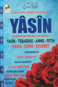 41 Yasin Türkçe Okunuşlu ve Açıklamalı (Kod:K64)
