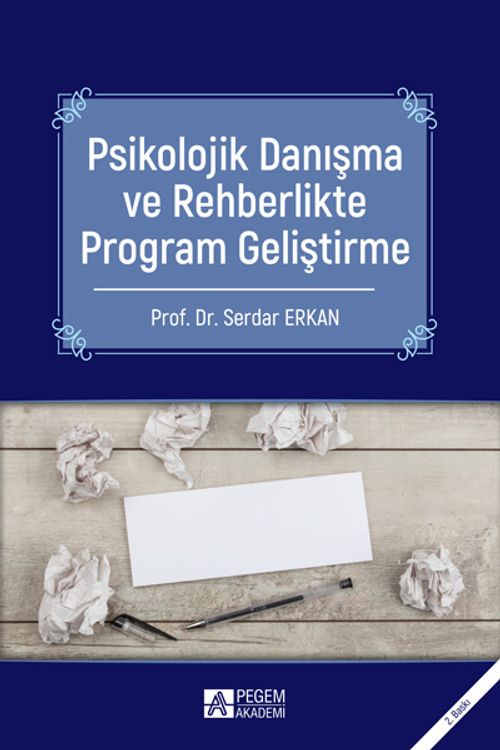 Psikolojik Danışma ve Rehberlikte Program Geliştirme