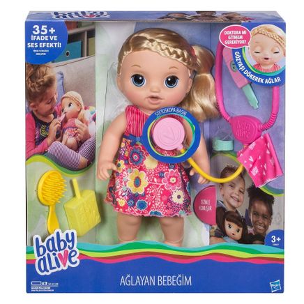 Baby Alive Ağlayan Bebeğim (C0957)