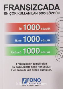Fransızcada En Çok Kullanılan 3000 Sözcük Kitabı - Bilinmeyen Yazar