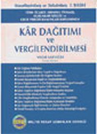 Kar Dağıtımı ve  Vergilendirilmesi