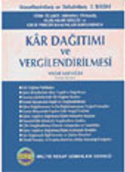 Kar Dağıtımı ve  Vergilendirilmesi