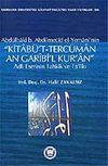 Kitab&uuml;'t-Terc&uuml;man An Garibi'l Kur'an / Adlı Eserinin Tahkik ve Ta'likı