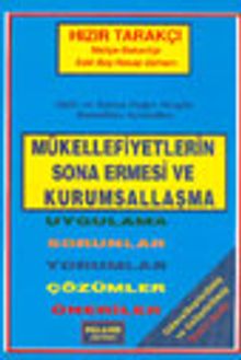 Kurumlarda Sona Erme  ve Mükellefiyetin Sona Ermesi (2 KitapTakım)
