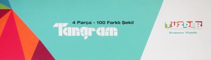 T Tangram (4 Parça-100 Farklı Şekil)